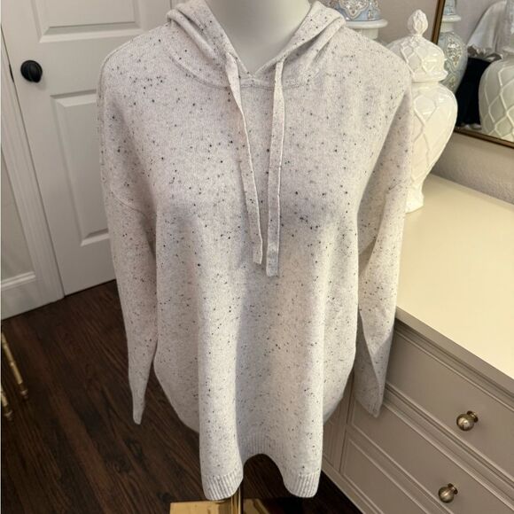 Saks Fifth Avenue Cashmere Hooded Sweater - Picture 2 of 6